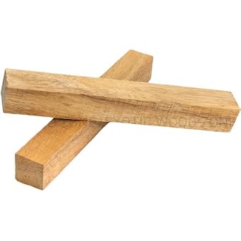 2 Pieces Hawaiian Koa 3/4" x 3/4" x 5" Exotic Wood Pen Blanks by Exotic Wood Zone
