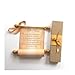 Wedding Vows Scroll, Love Letter, Secret Message Scroll on Aged Paper, 5x13