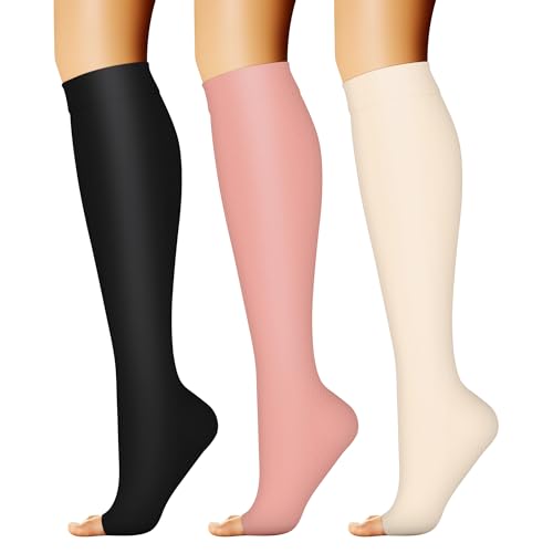 Image of Compression Socks (7 Pairs), 15-20 mmhg is BEST Graduated Athletic & Medical for Men & Women, Running, Flight, Travel, Nurses, Pregnant - Boost Performance, Blood Circulation