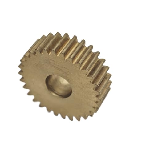 Roue d'engrenage plate 0.6M 55T en laiton et engrenage droit étagé à alésage 13mm