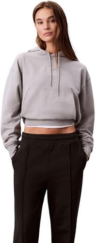 Calvin Klein Archive Logo French Terry Trackp Kadın Eşofman Altı, Siyah, L - Görsel 5