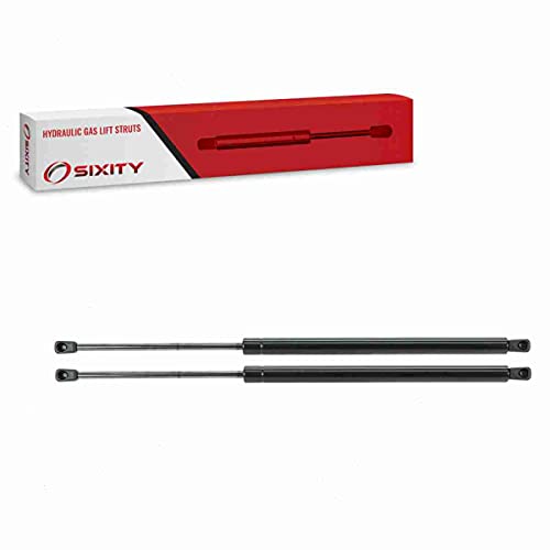 Sixity Auto 2 pc Lift Supports Struts Compatible with SG325023 6110 90450-ZP40A - Gas Springs Shocks Props Arms Rods Dampers