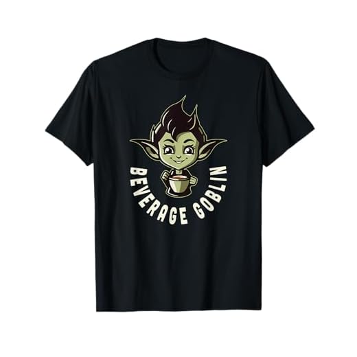 Divertida bebida duende lindo acaparamiento de bebidas tazas café agua Camiseta