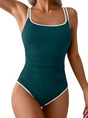 Peacock Green and White