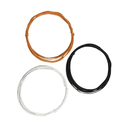 Câble de guitare électrique Milisten : pack de 3 fils de connexion légers pour atelier