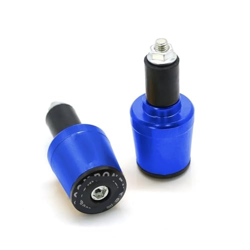 MSX125 ���� MSX 125 GSXR 600/750/1000 DRZ400 SV650 GSR600 7/8 �I�[�g�o�C�n���h���o�[�n���h���o�[�G���h�L���b�v �o�[�G���h(Blue)