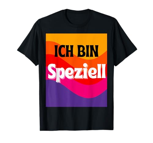 Geschenke für Limonade Liebhaber Humor Ich bin speziell Spezi Trendgetränk Cola Orange Sommer T-Shirt