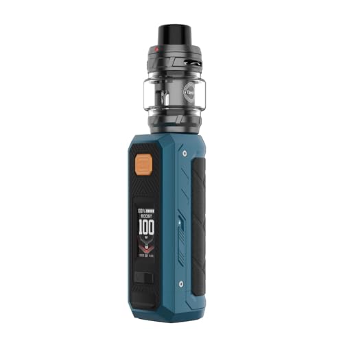 By V-'aporesso Armour Ultra Kit Built-in 5500mAh Battery 100W Max Output Box MOD With 6ML iTank T Tank Fit With GTi Dual Mesh 0.2Ω/0.4ΩCoil -No Nicotine No liquid