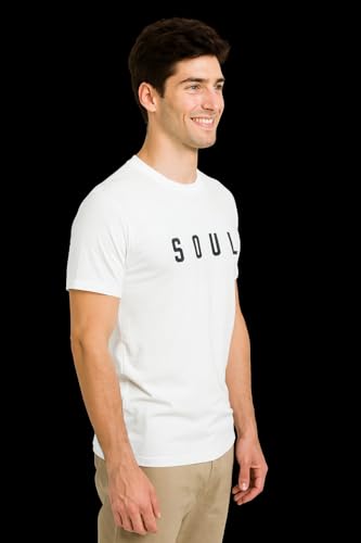 Image of EcoLove Men T-Shirt Printed Cotton T Shirts Round Neck Half Sleeve Tees for Men