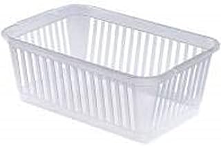 Plastic Handy Basket Storage Basket Great for Bathrooms,Bedroom and Kitchen-37CM-(CLEAR) (5)