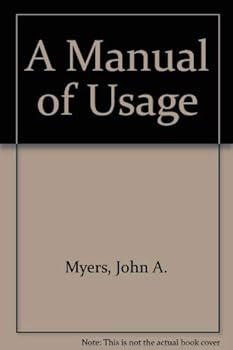 Paperback A Manual of Usage Book