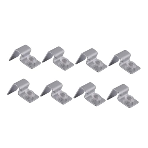 ノーブランド品 8個 水槽ブラケット 水槽用の魚の装飾品 水槽の装飾 ベタタンク 清澄剤 フィーダ ベタフィッシュ 水族館ヒーター 水槽キット 水槽用流木 水槽フィルター プール Silver