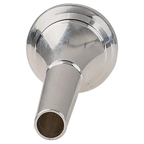 1Pcs Yootones French Horn Mouthpiece Standard Horn Mouthpiece Compatible With French Horn Replacement Accessory (Silver) #TOP3