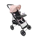 Dolly Tots Playtime Passeggino per bambini con vassoio rimovibile | Passeggino giocattolo ...
