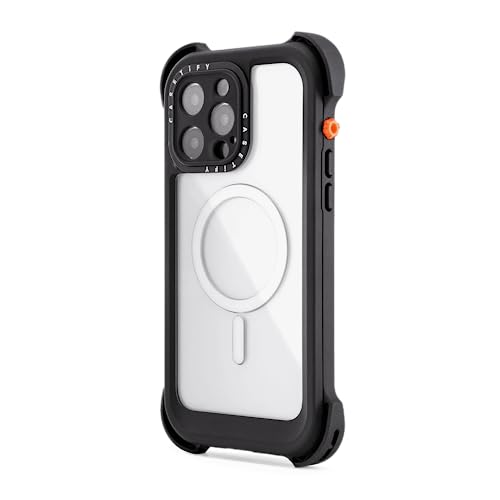 Coque iPhone 14 Pro Max CASETiFY Bounce Extreme noire haut de gamme