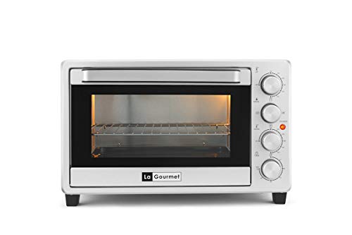 La Gourmet Toaster Oven - 32L Toast Bake Broil Grill Rotisserie with accessories