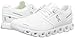 On Men's Cloud 5 Sneakers, All White, 9.5