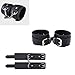 BOXIFA 41Pcs SM Bondage Restraint Vibrator Silicone Anal Plug Sex Toys for Butt plug, Adult Sex Toys Bondage Gear & Accessories for Couples Game, SM Crops Sex Bondage BDSM Restraints Kits