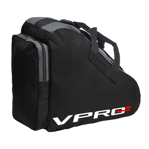 VPRO Bolsa para Patins de Gelo E Patins Em Linha-Alça de Ombro Ajustável E Alça Superior Bolsa para Patins de Gelo Em Tecido Oxford para Transportar Patins, Patins de Gelo, Patins de Patins, Patins De