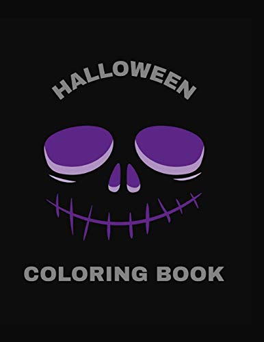 Halloween Coloring Book: Coloring Toy Gifts for Toddlers, Kids ,Children or Adult Relaxtion | Cute Easy and Relaxing Large Print Birthday Gifts image 3