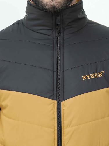 Image of Ryker Regular Fit Polyester Men's Jacket Full Sleeve Zipper Jacket for Men's
