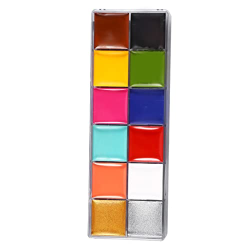 JTLB IMAGIC 12 Colors Face Body Flash Oil Pigment Paint Makeup Tool #1 (#2)