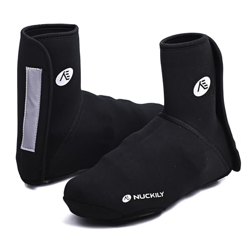 Cubrezapatos térmicos para ciclismo para clima frío, protector de dedos resistente al viento para hombres y mujeres miniatura 2