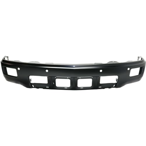 LDAUYZLING Front Bumper for Chevy for Silverado 1500 2014-2015 Cab Crew Extended W/Fog Light Holes