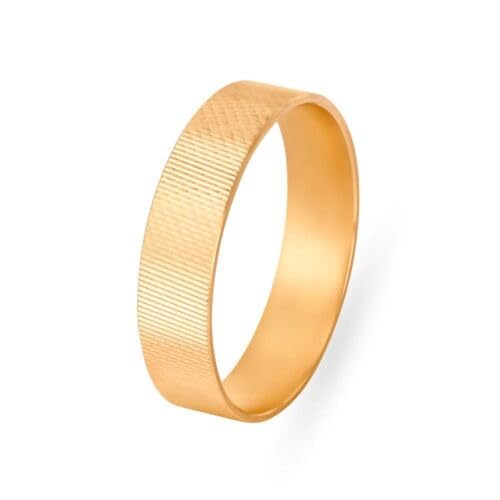 Satfale JewellersSólido 22K/18K fino Amarillo Certificado Oro Hombres y niños Banda Anillo