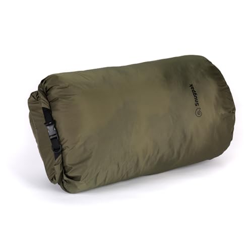 Snugpak Dri-Sak, Waterproof Storage Bag with Roll and Clip Seal, Olive - Medium