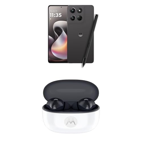 Image of Moto G Stylus 2026 Unlocked 8 /128GB 50MP Coal Smoke + Moto Buds 2 Bundle