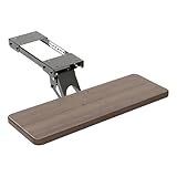 Sauvegarder de place : Tiroir Sous Bureau Clavier Souris permet de ranger proprement le clavier, la souris et les câbles, libérant ainsi de l'espace sur le bureau et optimisant son utilisation.