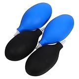 MUCKLILY 4 Stück Kamera Blasebälge aus Weichem Gummi Luftpumpe Staubentferner für DSLR Objektive Handys und Tastaturen Kompakt und Tragbar für Foto und Elektronikreinigung