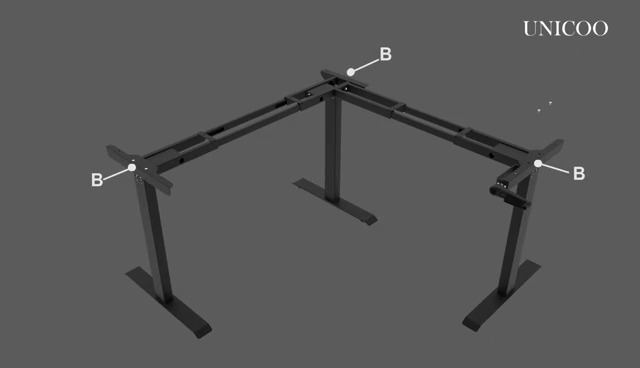 Amazon.com: UNICOO – L Shaped Crank Height Adjustable Standing
