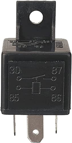 Relé de coche 12V 30A universal 4 pines con enchufe interruptor 7