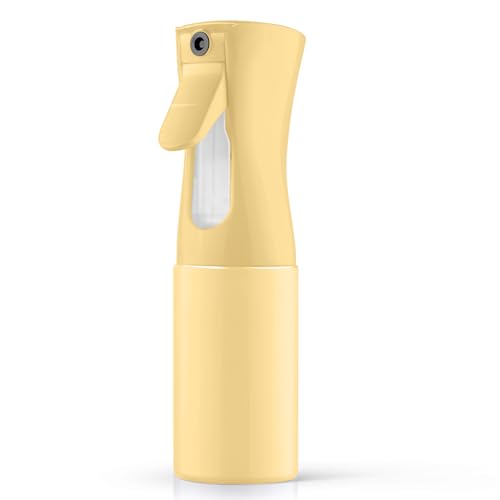 URAQT Pulverizador de Agua 200ml - Bote Spray Reutilizable con Fina Niebla Continua para Cabello, Limpieza, Peinado, Planta y Mascota