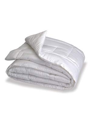 Nikken Thicker Twin Size White Comforter 1264 - Deeper Sleep, Less Pain, More Flexibility, Temperature Regulating, Hypoallergenic, Hotel Quality Duvet Insert, Weighted Blanket Throw Quilt…