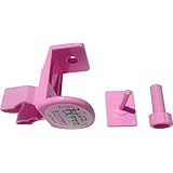 サンセイ 杖やすめ ネジ止めタイプ W型 ピンク tue-NW