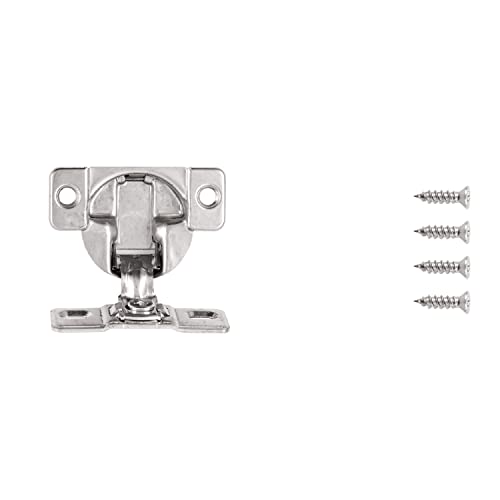 Hickory Hardware P5128-14 Hinge Concealed Face Frame, Polished Nickel #TOP1