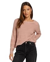 ONLY Women's Long Sleeve Knit Jumper Sweater, Adobe Rose, L