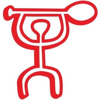 Rakelfix Figur Hawaii Maori 20 cm Aufkleber Sticker Autoaufkleber Wandtattoo Surf Kite Surfen Wassersport Fun Sea