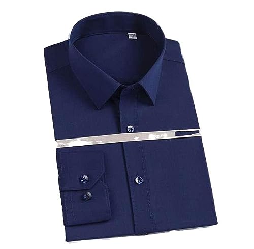 Chemise professionnelle haut de gamme en fibre de bambou manches longues