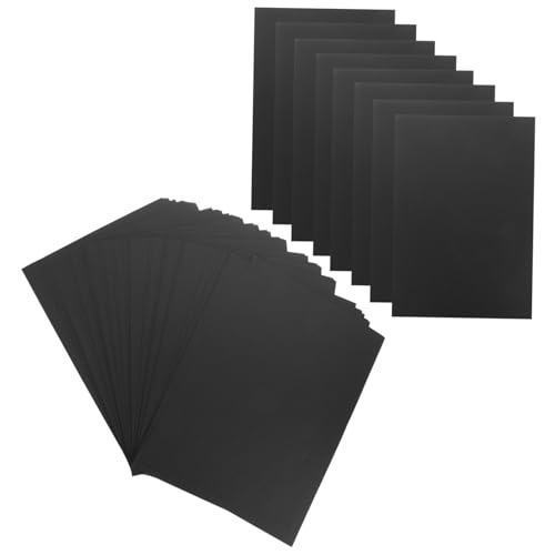 Papier cartonné noir pour peinture et ateliers créatifs en famille à la maison