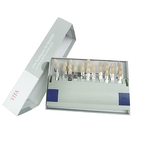 3D Master Dental Lab Bleach Shade Guide 29 Couleurs Blanchiment Des Dents Comparant Toothguide Dentisterie Clinique Colorimétrique Plaque