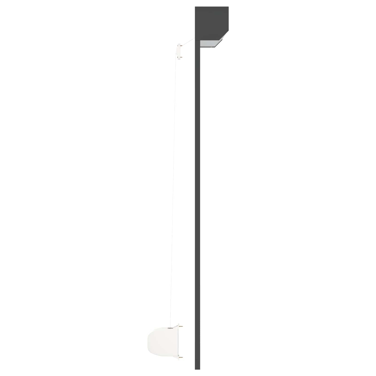 Volet roulant anthracite 120 x 150 cm en aluminium polyuréthane avec rail de guidage, pilote manuel pour fenêtre, extérieur, brise-vue et protection solaire