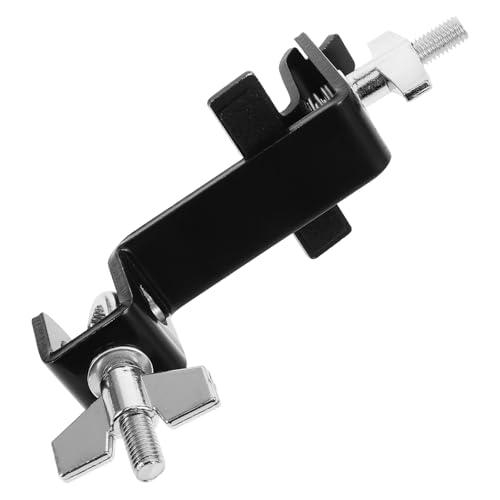 Soporte para cowbell para aro de bombo, negro miniatura 1