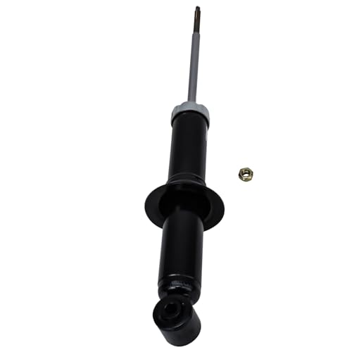 Image of Detroit Axle - Rear 2pc Shock Absorbers for 07-12 Dodge Caliber, 07-10 Jeep Compass Patriot, 2 Complete Shock Absorbers Assembly 2007 2008 2009 2010 2011 2012 Replacement