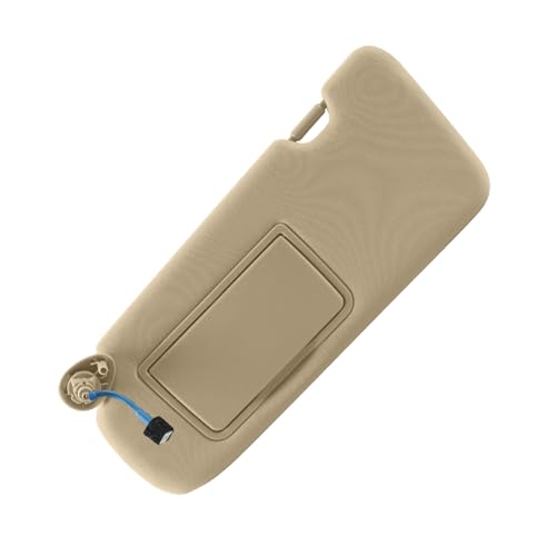 Pare-soleil gauche de rechange conducteur résolvant l'éblouissement UV en similicuir ABS
