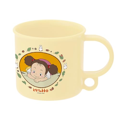 Elbenwald Mein Vicino Totoro – Tazza Mei Kusakabe Studio Ghibli 200 ml Capacità 6,5 cm Alta Plastica Crema