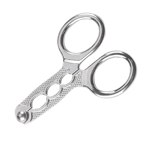 Cracker para abrir nueces – Herramienta para extraer camarones – Kit para pelar cáscaras | Pinzas para galletas de tijera, abridor de camarones pequeños, herramientas de apertura multifuncionales para